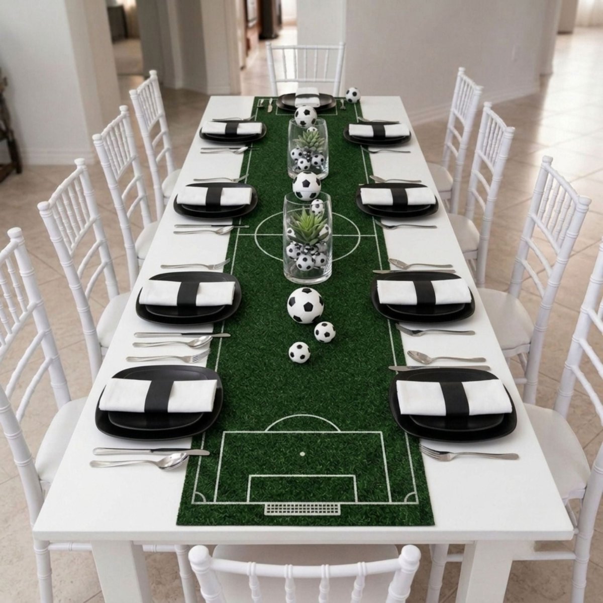 Match Day Soccer Table Runner - FestiUSA