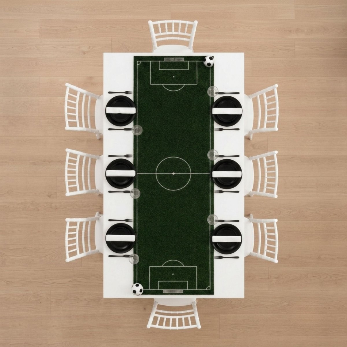 Match Day Soccer Table Runner - FestiUSA