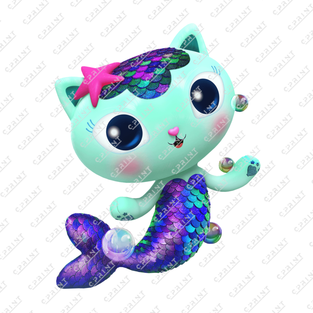 Mercat from Gabby's Dollhouse Cutout - FestiUSA