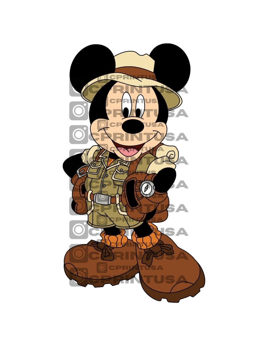 MICKEY SAFARI CUT OUT - FestiUSA