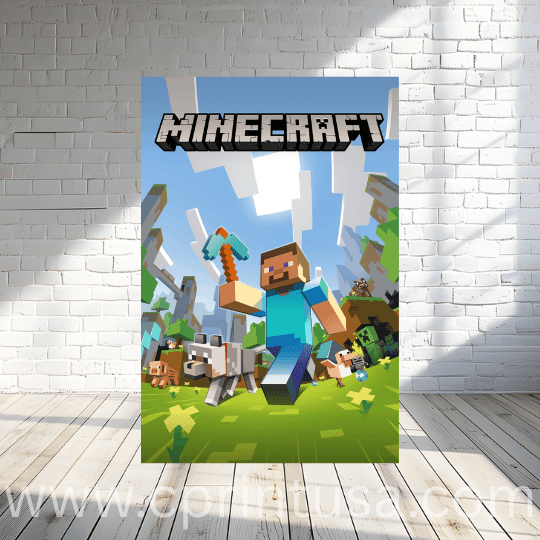 Minecraft Backdrop Theme - FestiUSA