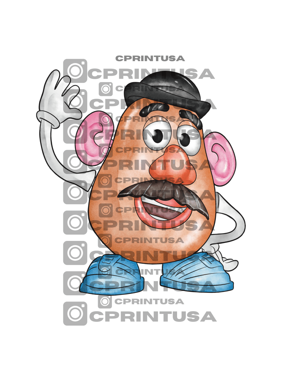 MR. POTATOE WATERCOLOR TOY STORY CUT OUT - FestiUSA