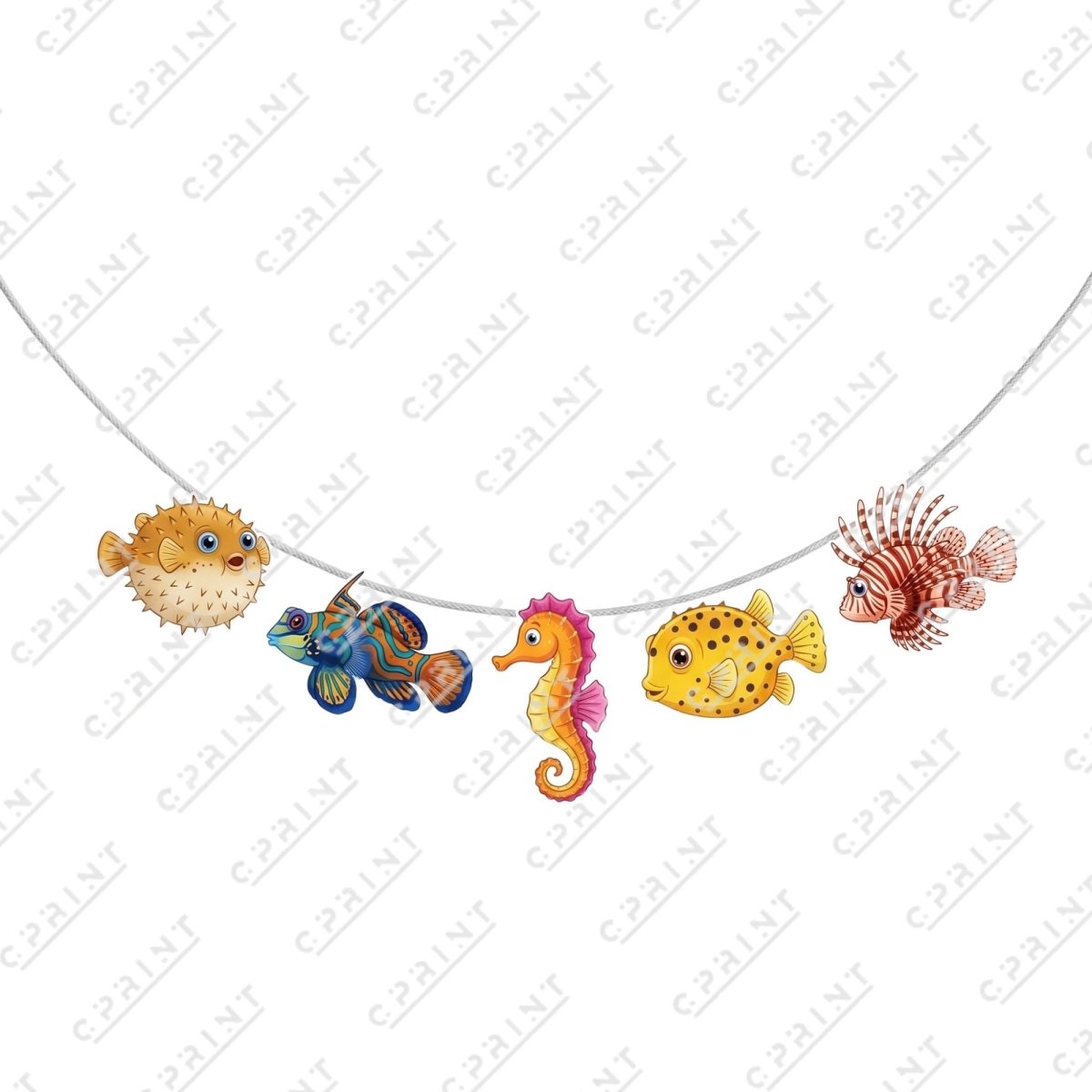 Ocean Adventure - Big Head Garland - FestiUSA