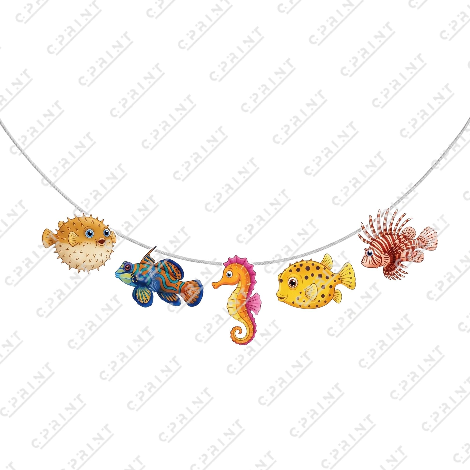 Ocean Adventure - Big Head Garland