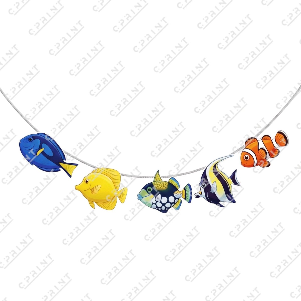 Ocean Adventure - Big Head Garland - FestiUSA