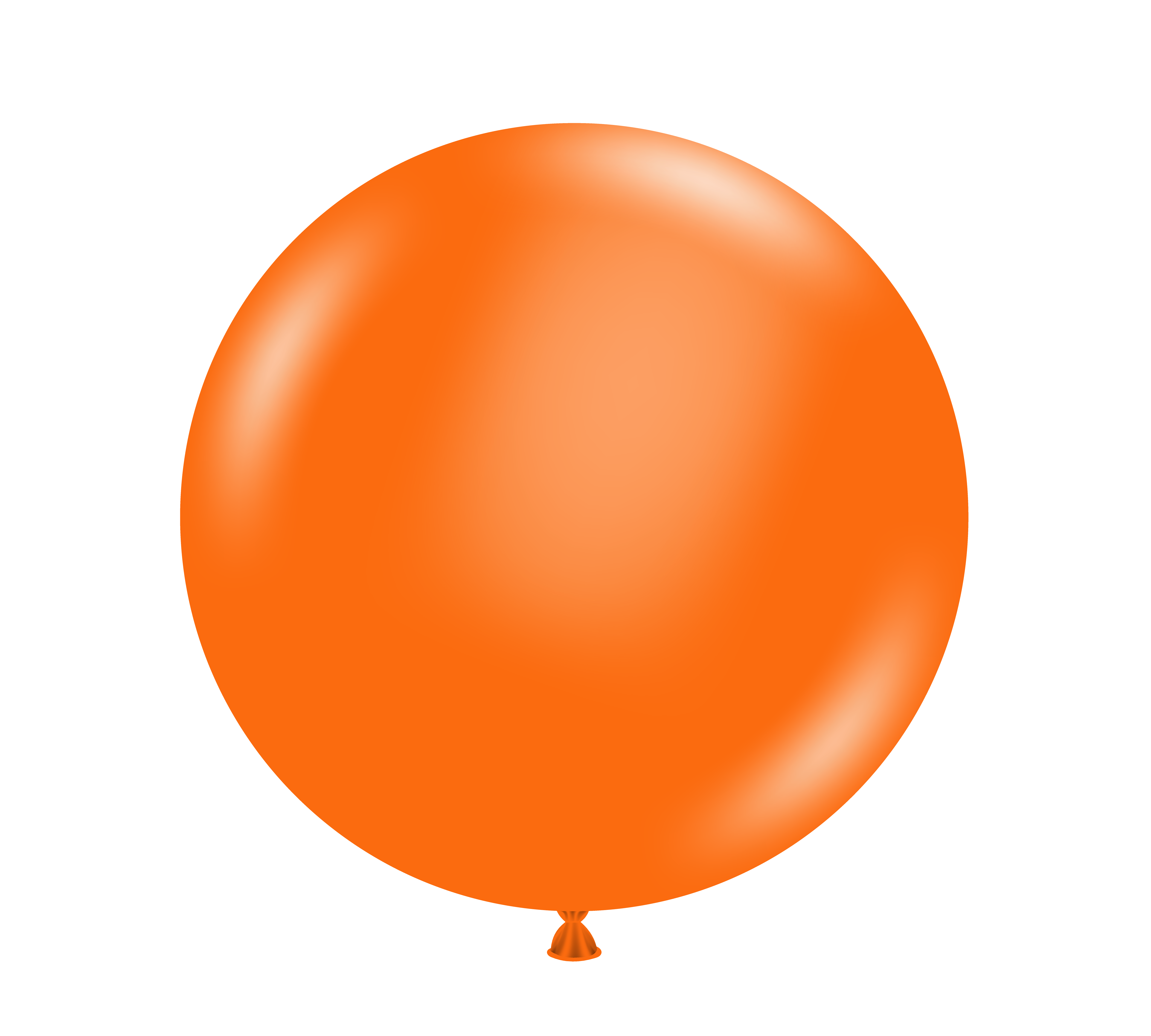 TUFTEX | Standard Balloon Orange - 17 in.