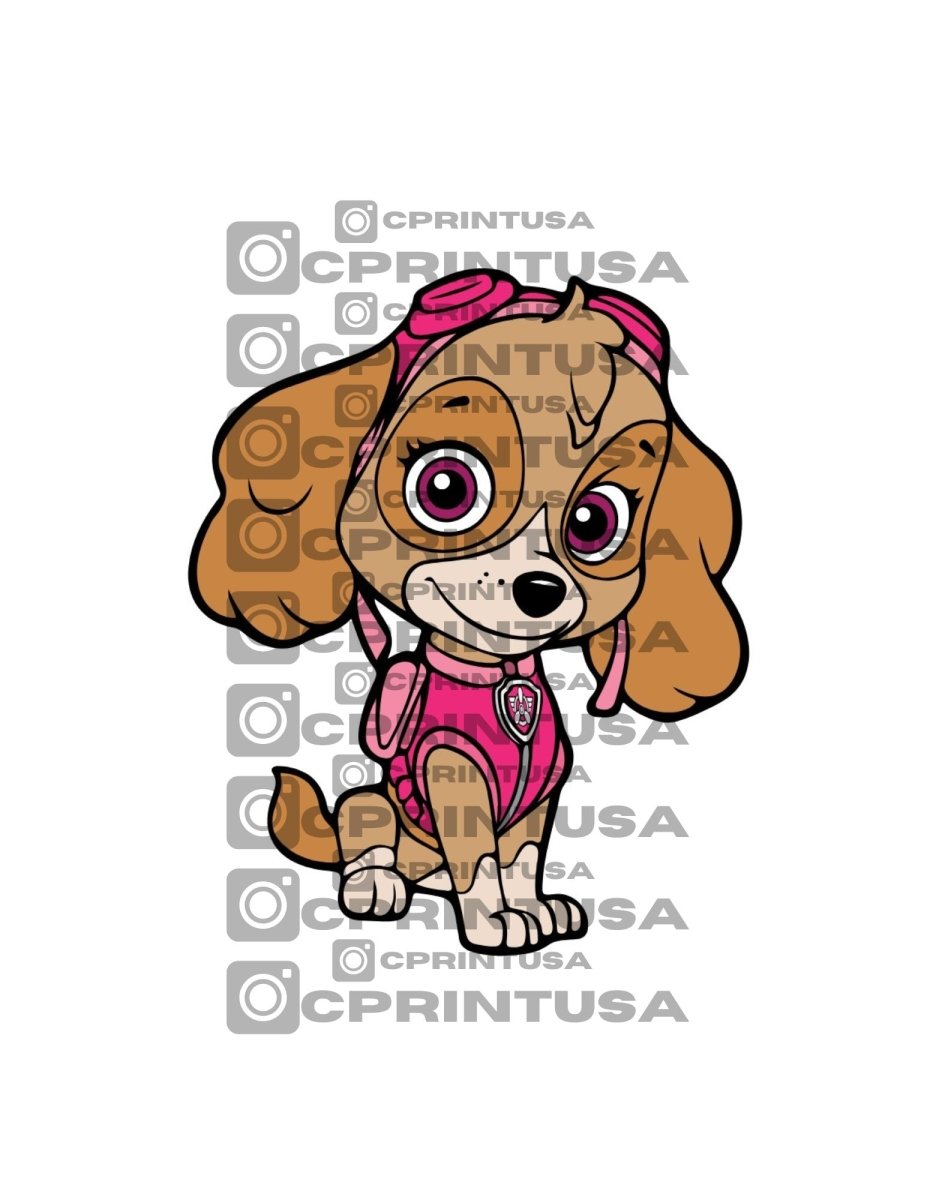 PAW PATROL SKYE 3 CUT OUT - FestiUSA