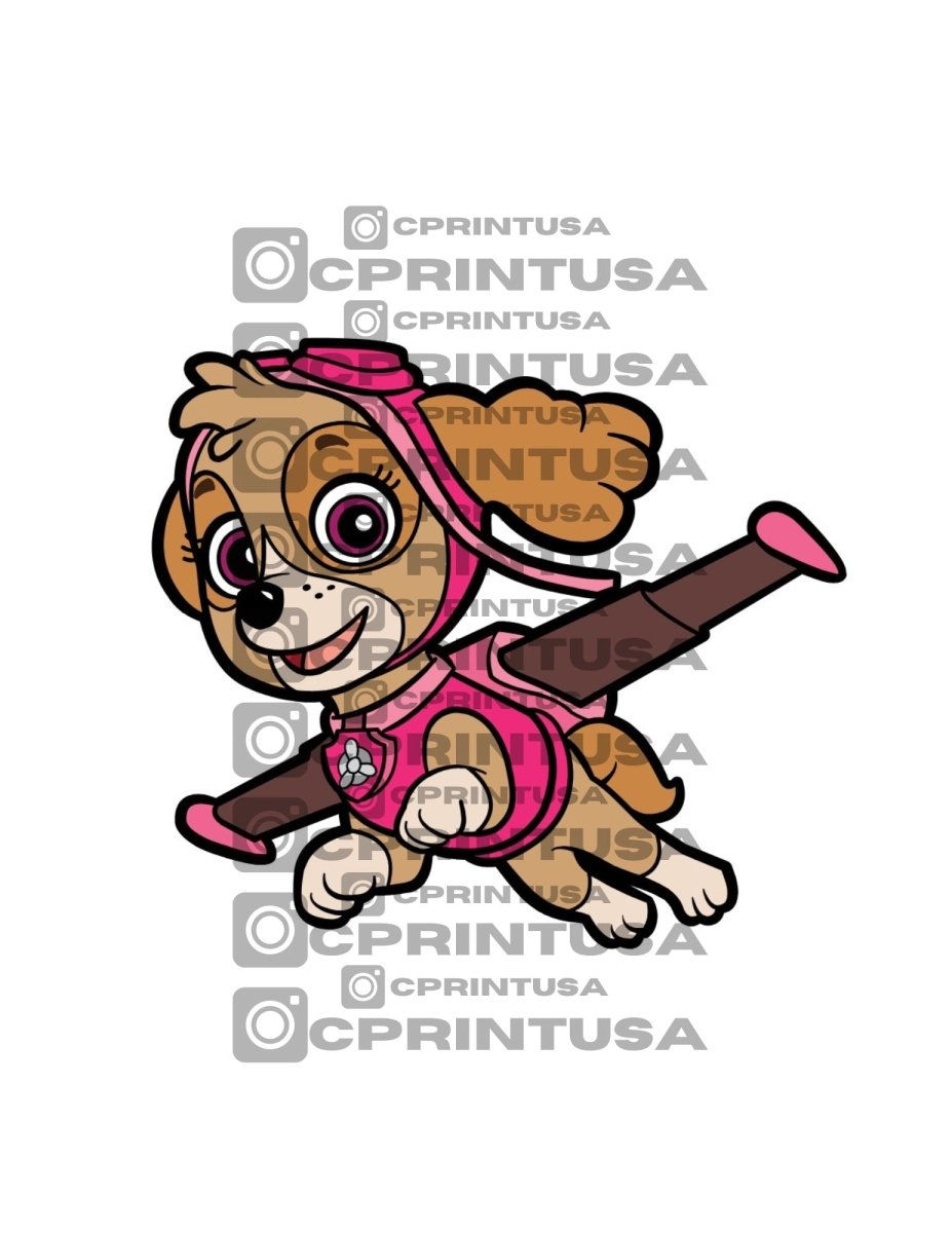 PAW PATROL SKYE 4 CUT OUT - FestiUSA