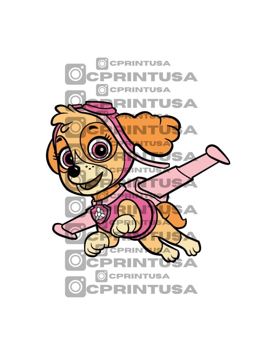 PAW PATROL SKYE 5 CUT OUT - FestiUSA