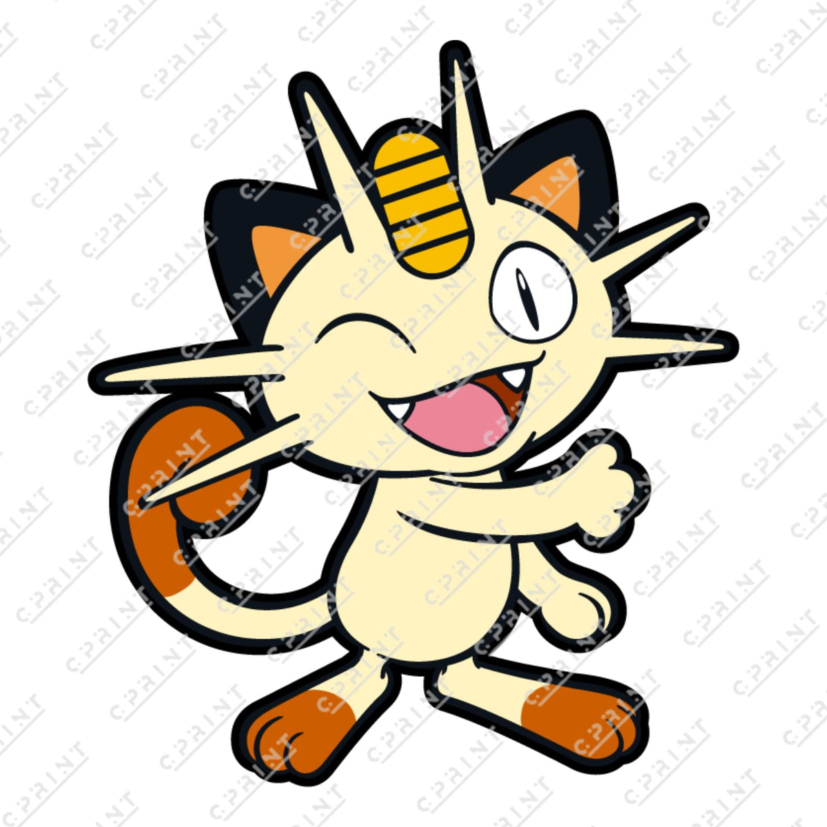 Pokemon Character Cutouts