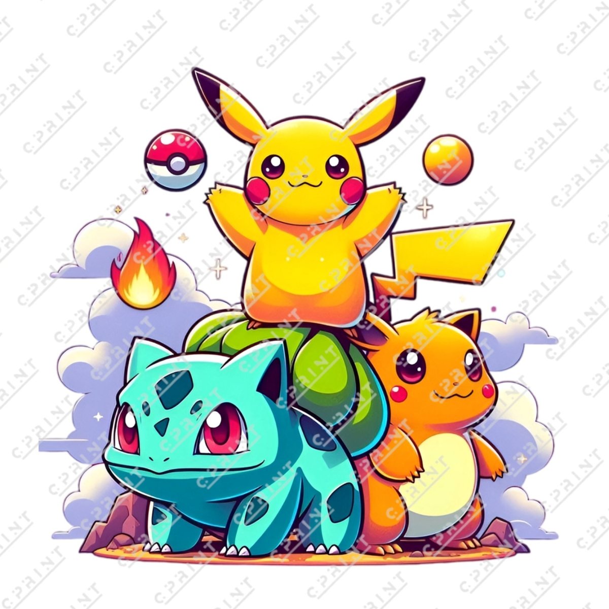 Pokemon Character Cutouts - FestiUSA
