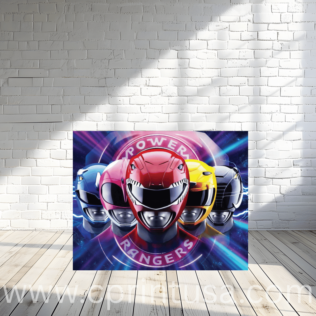 Power Rangers Backdrop by theme
