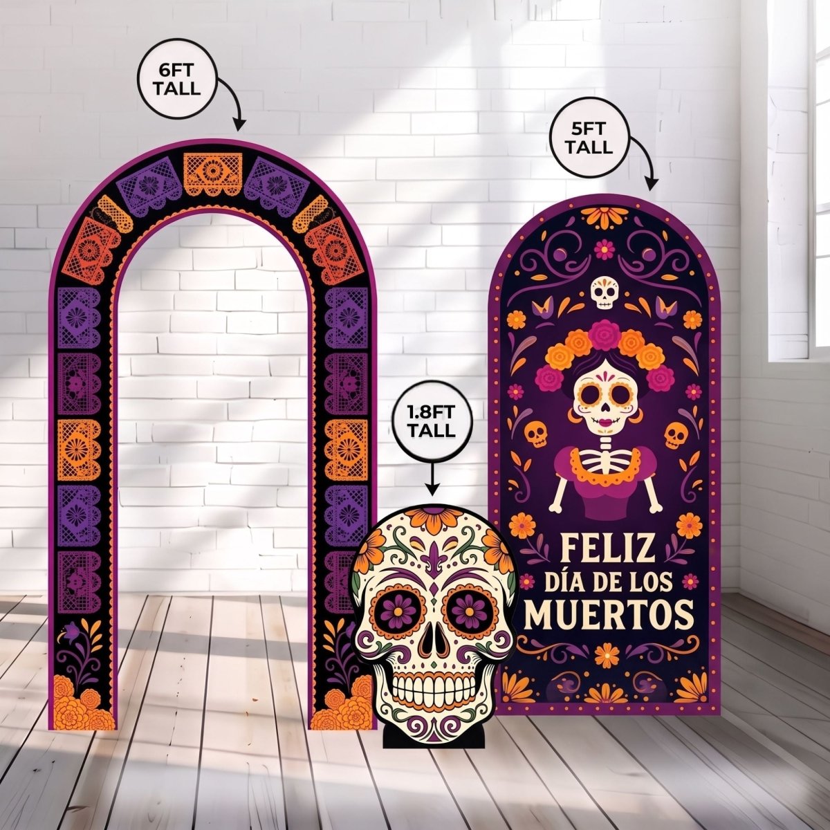 Premium Día de los Muertos Backdrop Bundle - FestiUSA