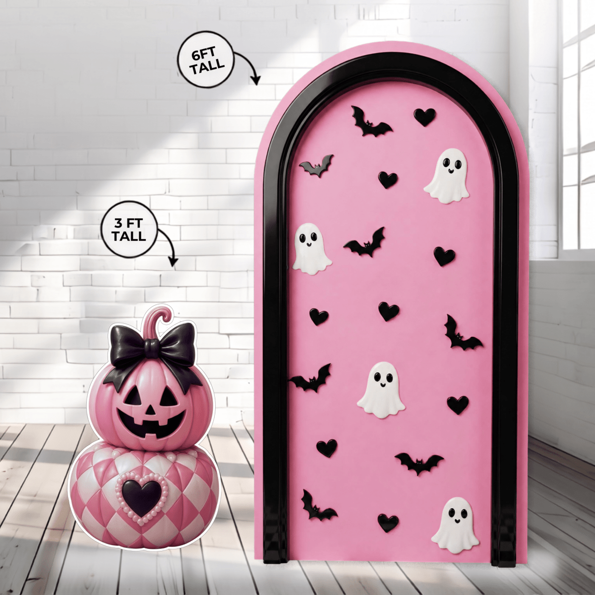 Premium Halloween Pink Backdrop Bundle - FestiUSA