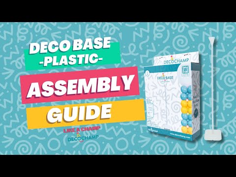 Create Deco Base Decochamp Plastic Water Base Stand DECOBASE