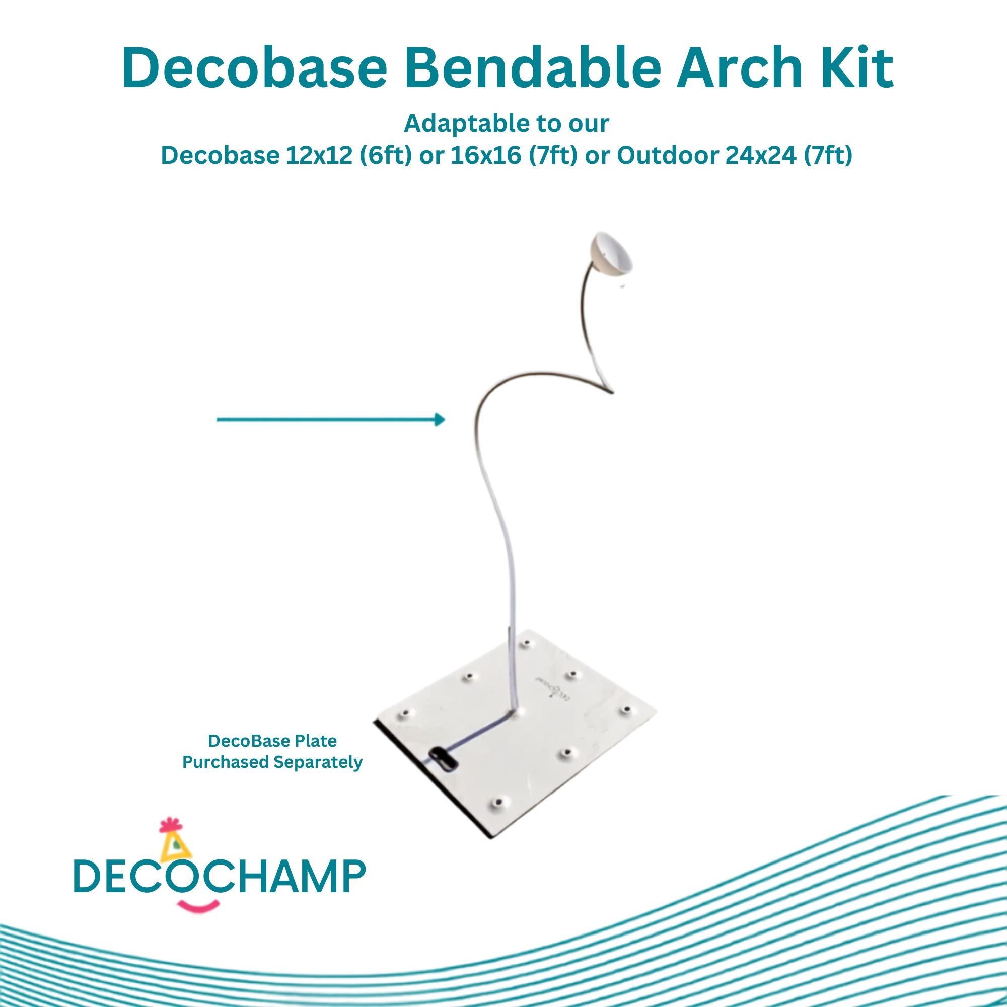Deco Bendable Pole KIT  (Flexible kit)