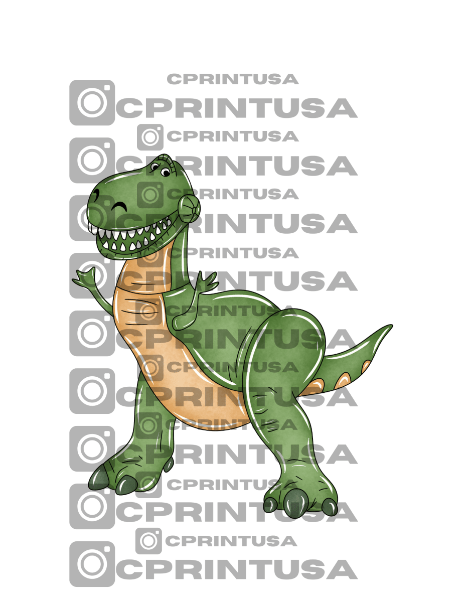 REX TOY STORY WATERCOLOR CUT OUT - FestiUSA
