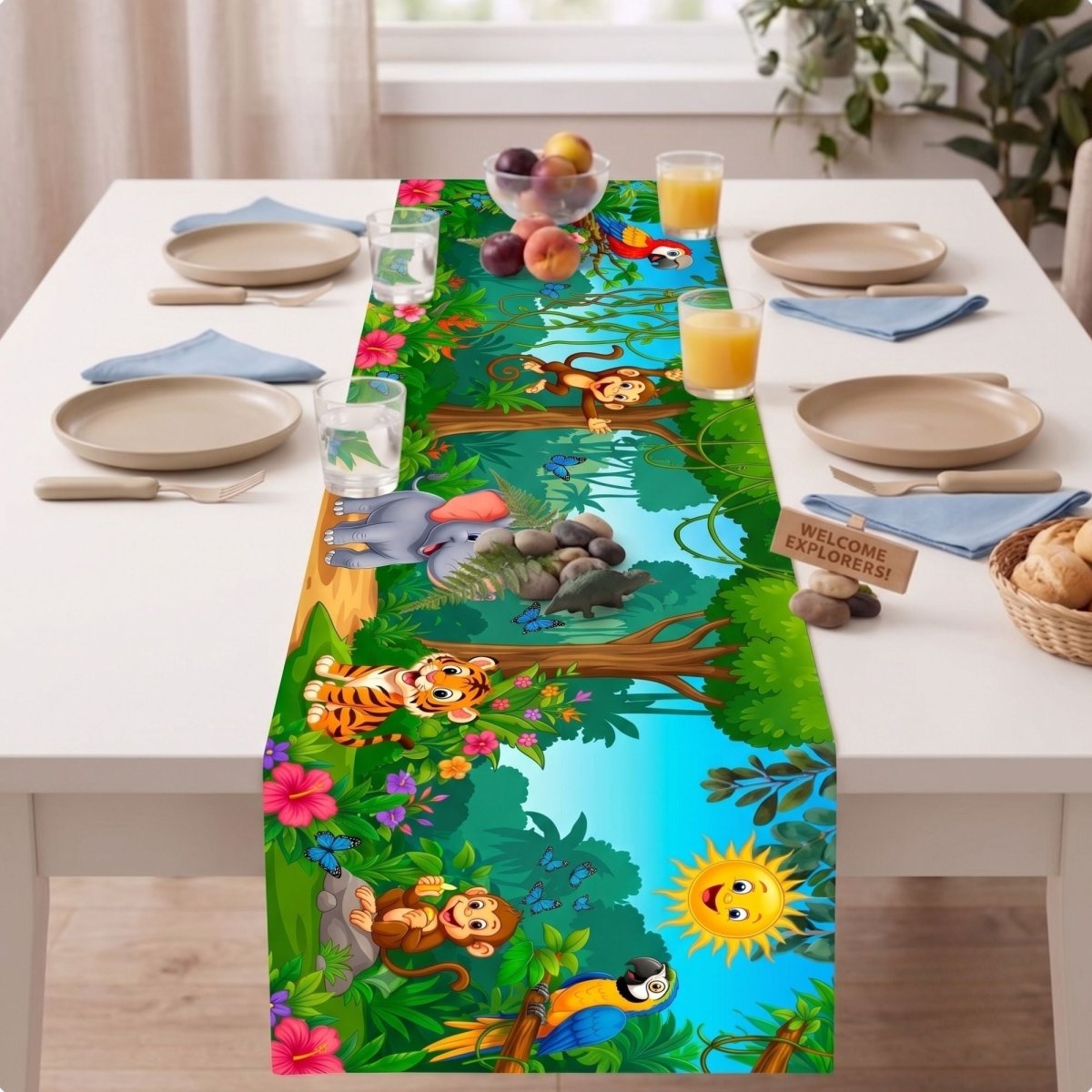 Safari Adventure Event Table Runner - FestiUSA