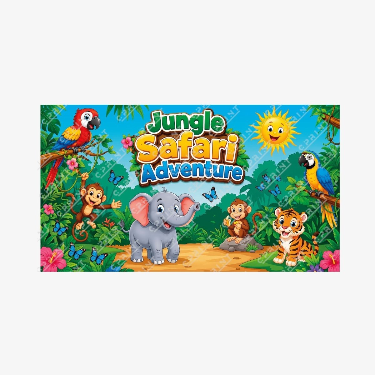 Safari Adventure Party Placemats - FestiUSA