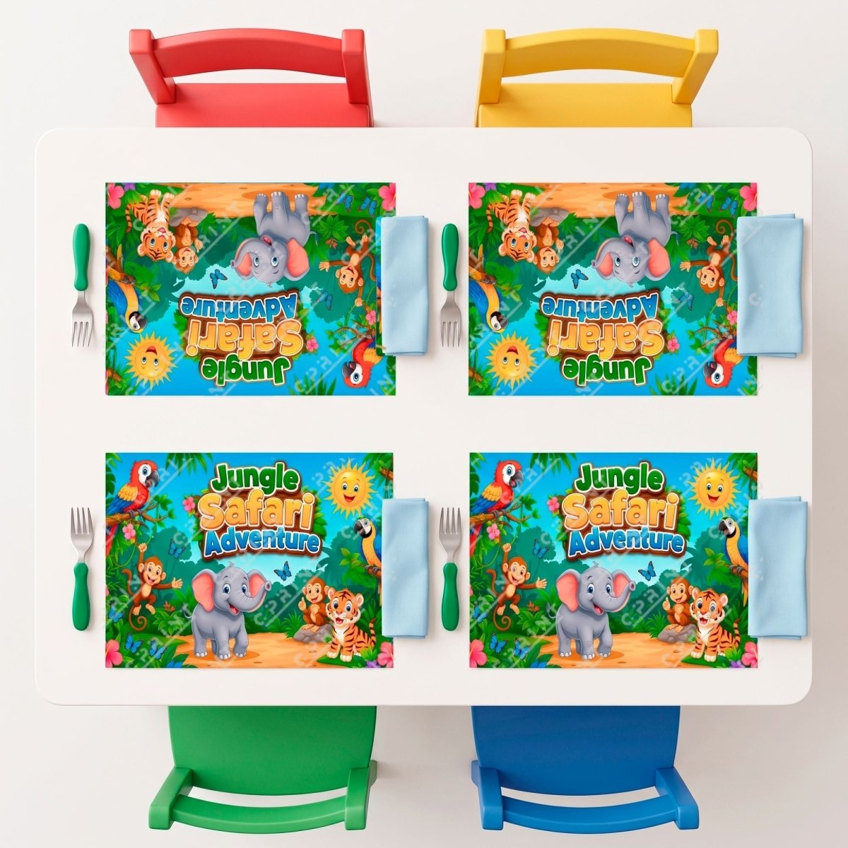Safari Adventure Party Placemats - FestiUSA