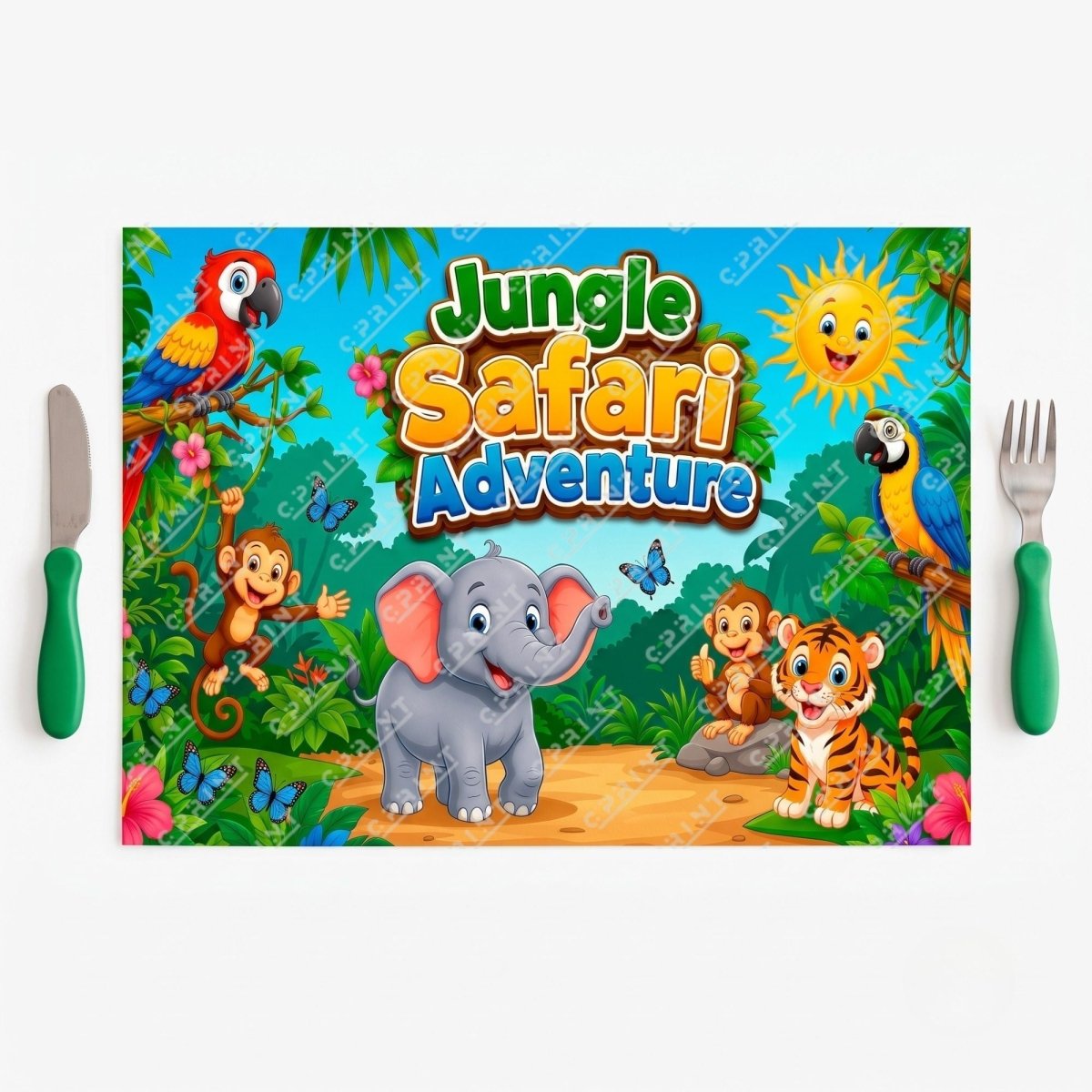 Safari Adventure Party Placemats - FestiUSA