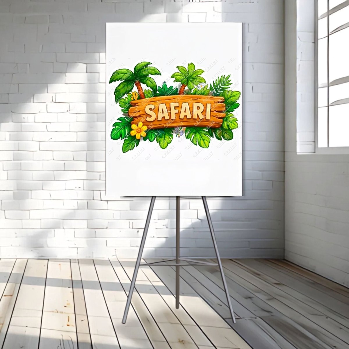 Safari Adventure Welcome Sign - FestiUSA