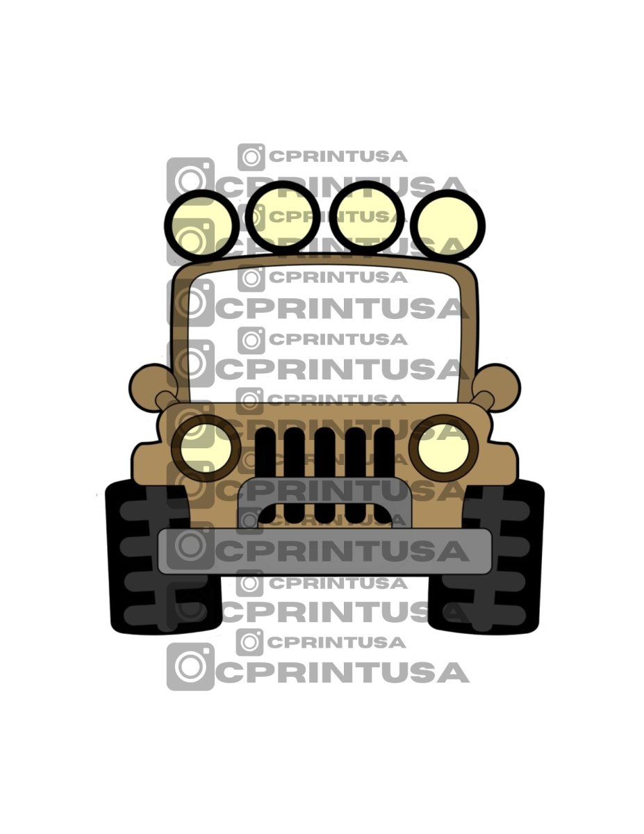 SAFARI JEEP CUT OUT - FestiUSA