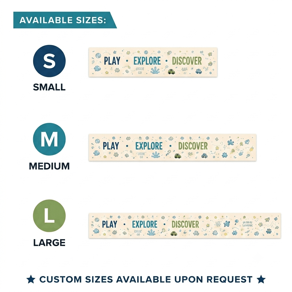Sensory Activity Table Runner - FestiUSA