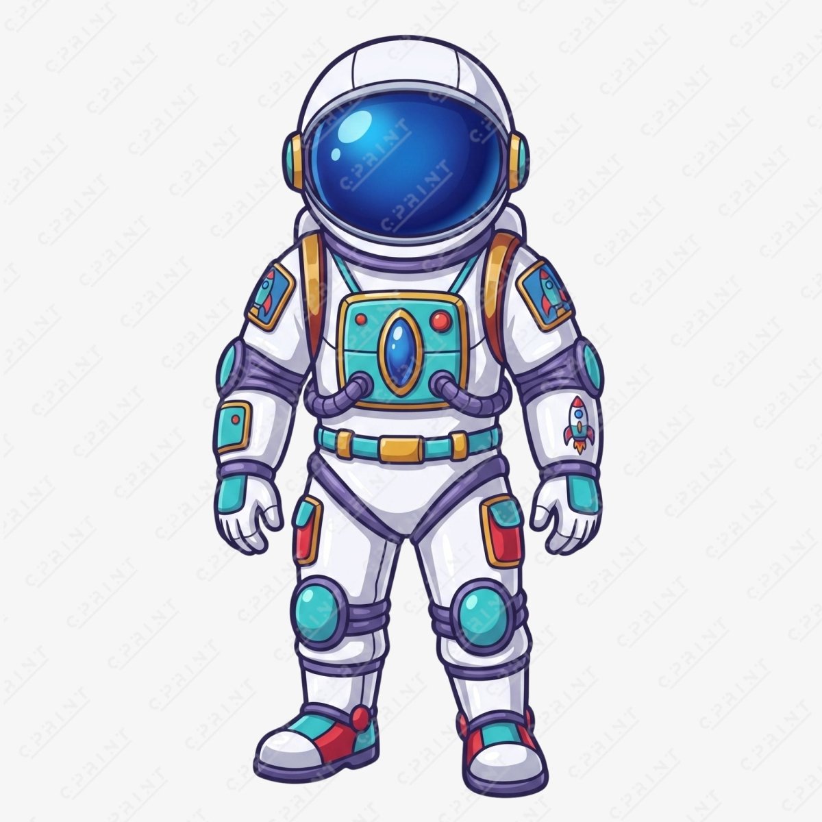 Space Adventure Astronaut Custom Character Cut-Out - FestiUSA