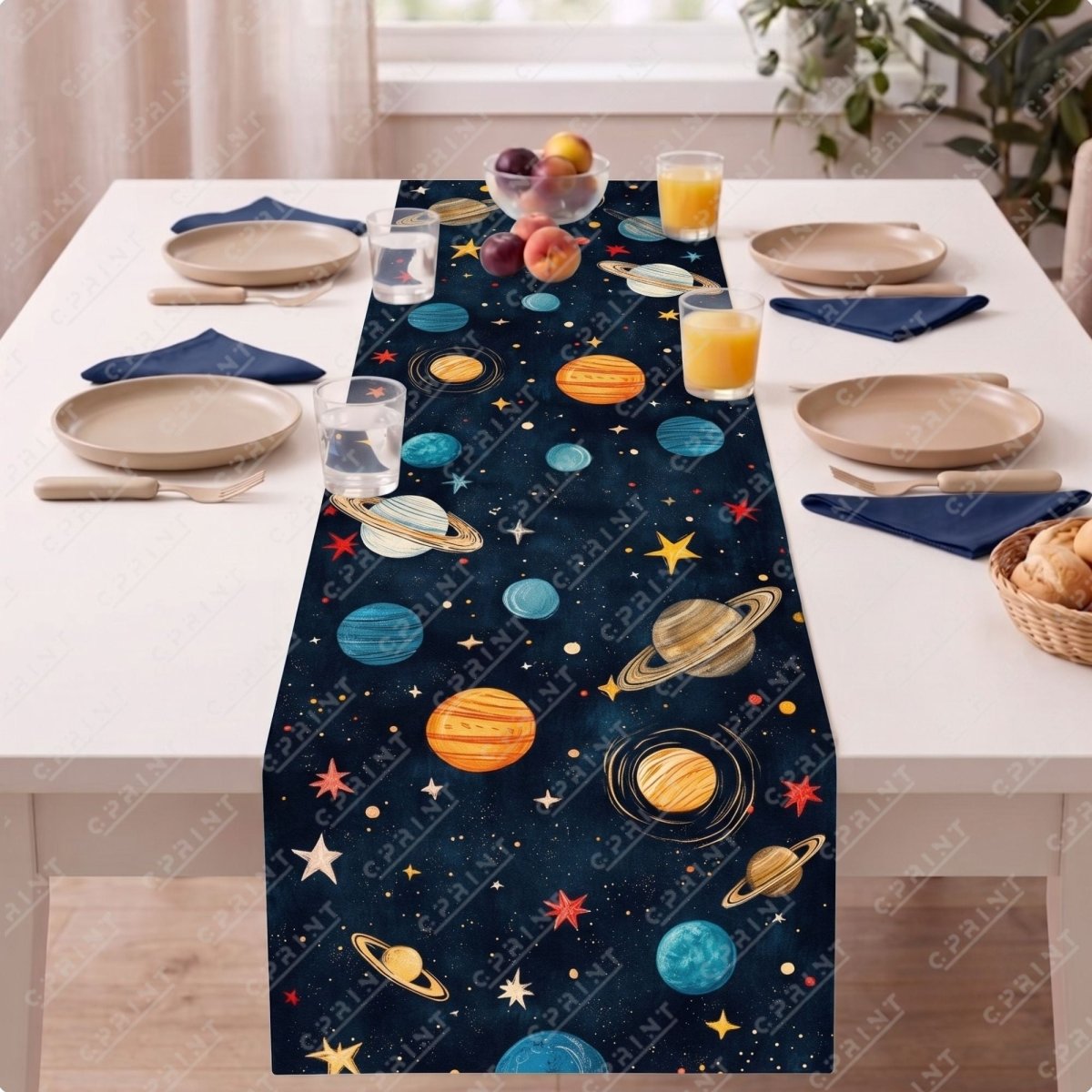 Space Adventure Event Table Runner - FestiUSA