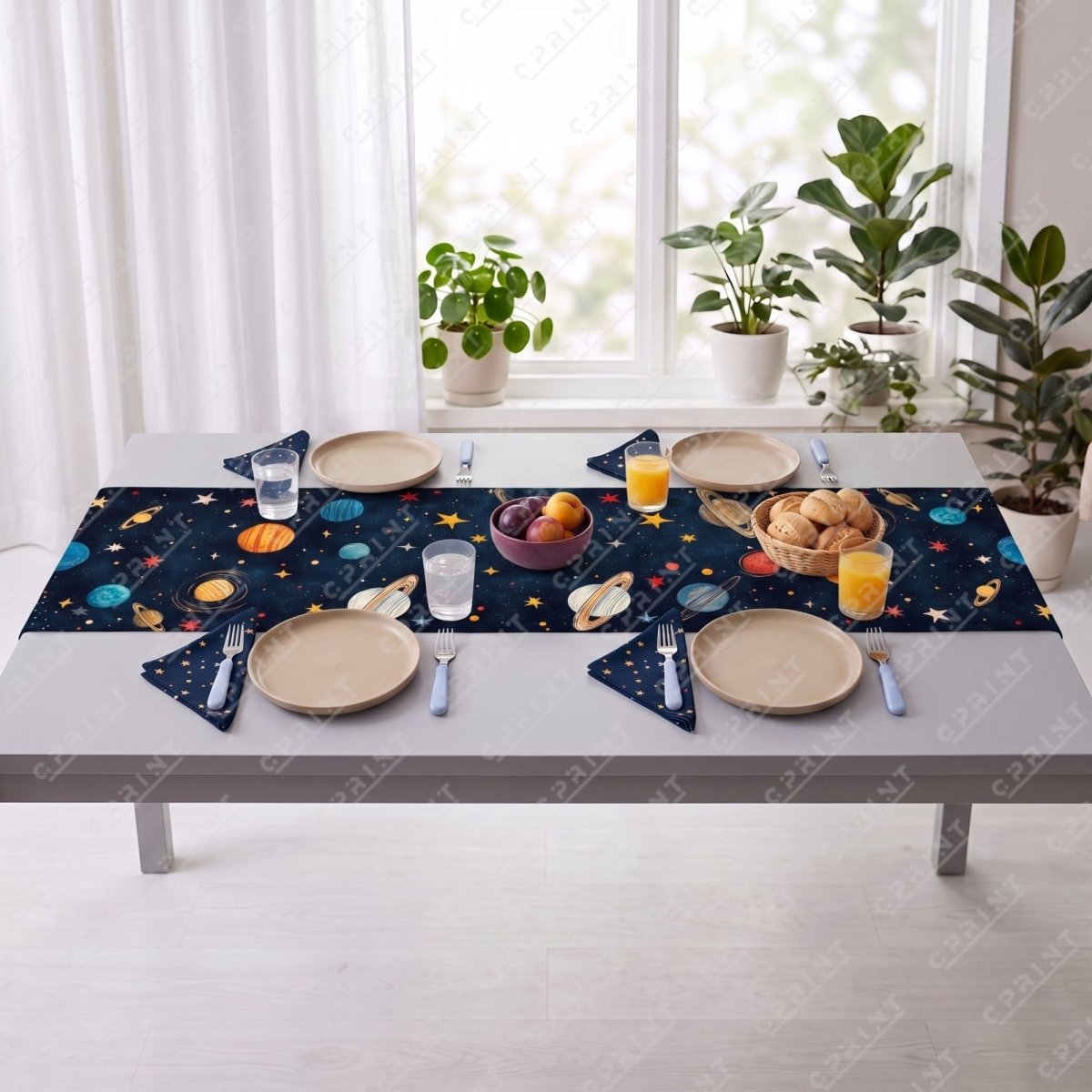 Space Adventure Event Table Runner - FestiUSA