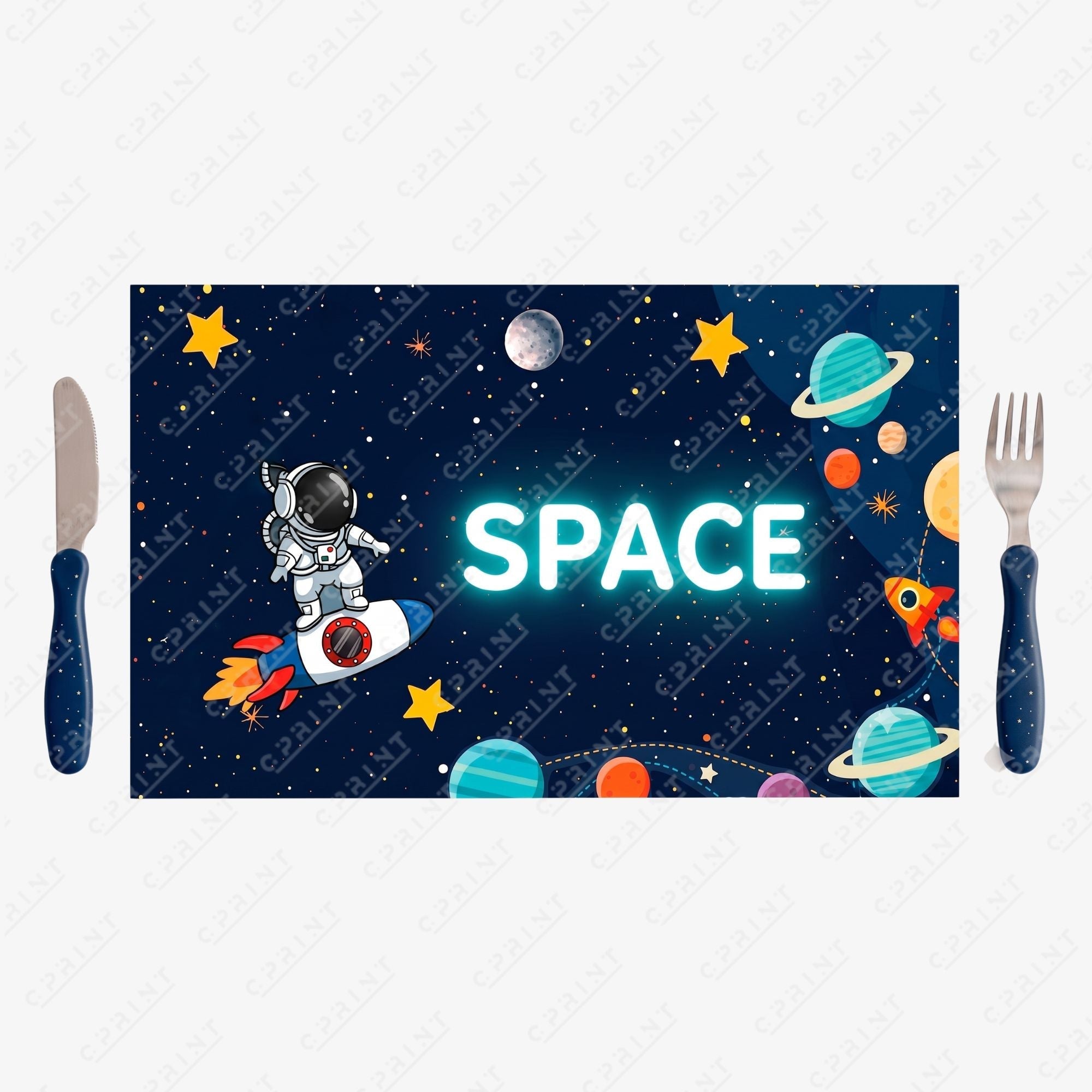 Space Adventure Party Placemats