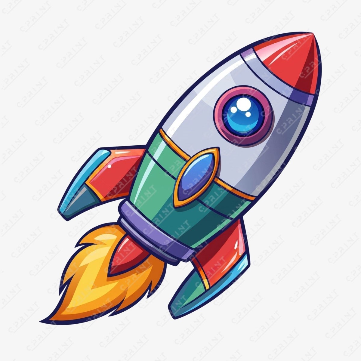 Space Adventure Spaceship Custom Character Cut-Out - FestiUSA
