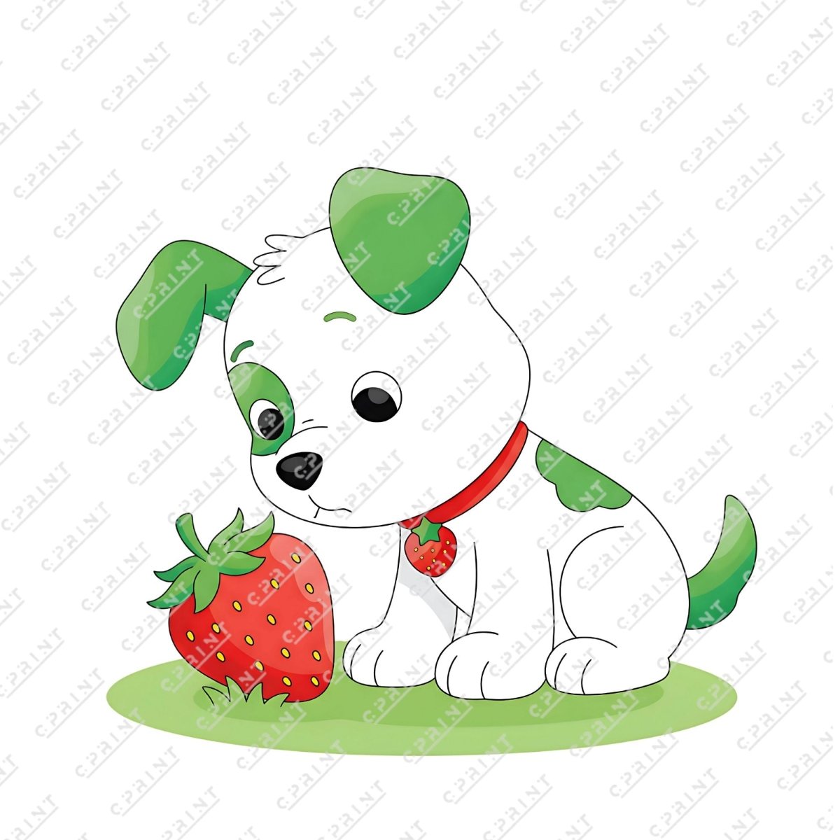 Strawberry Girl Character Standee Cutout - FestiUSA
