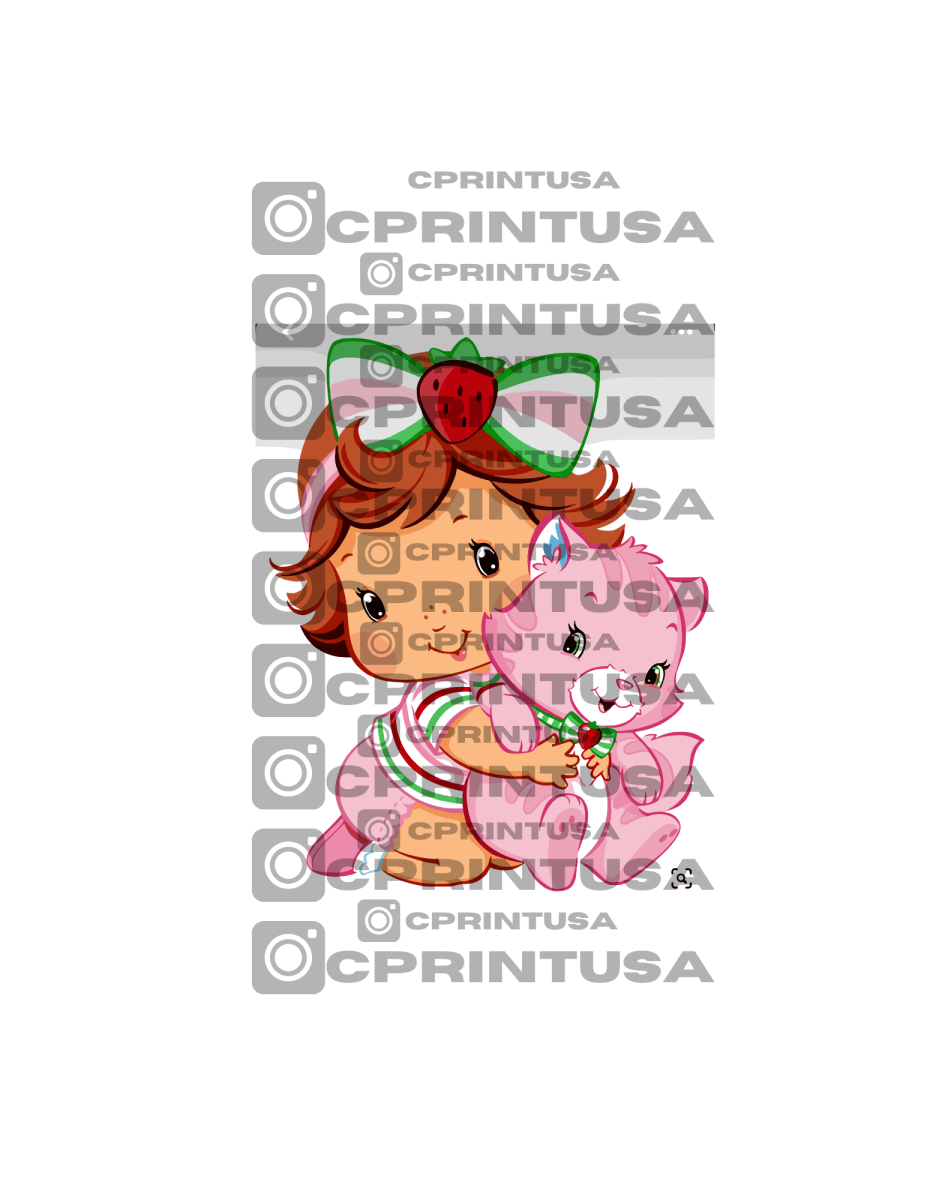 STRAWBERRY SHORTCAKE WITH CAT CUT OUT - FestiUSA