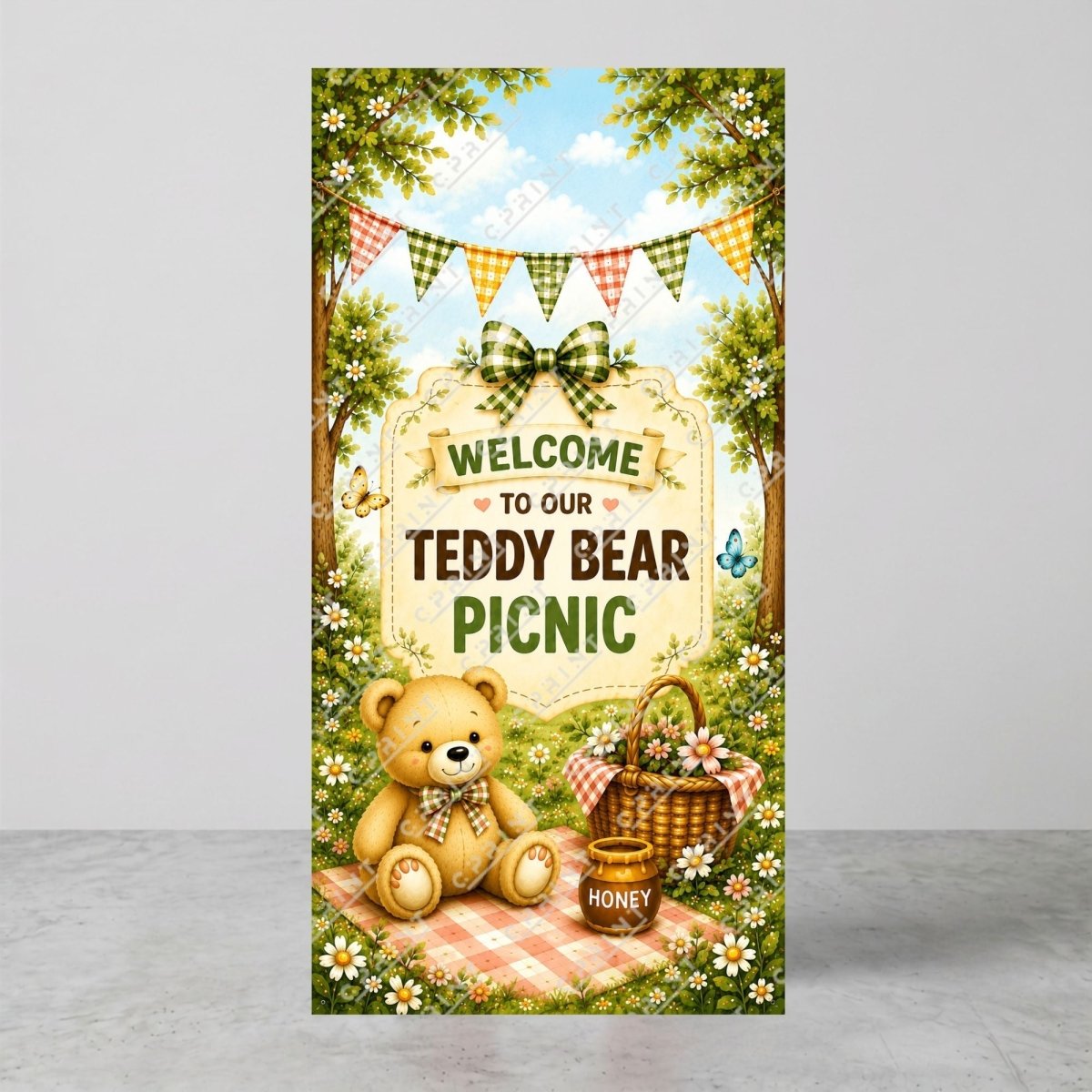 Teddy Bear Picnic Backdrop - FestiUSA