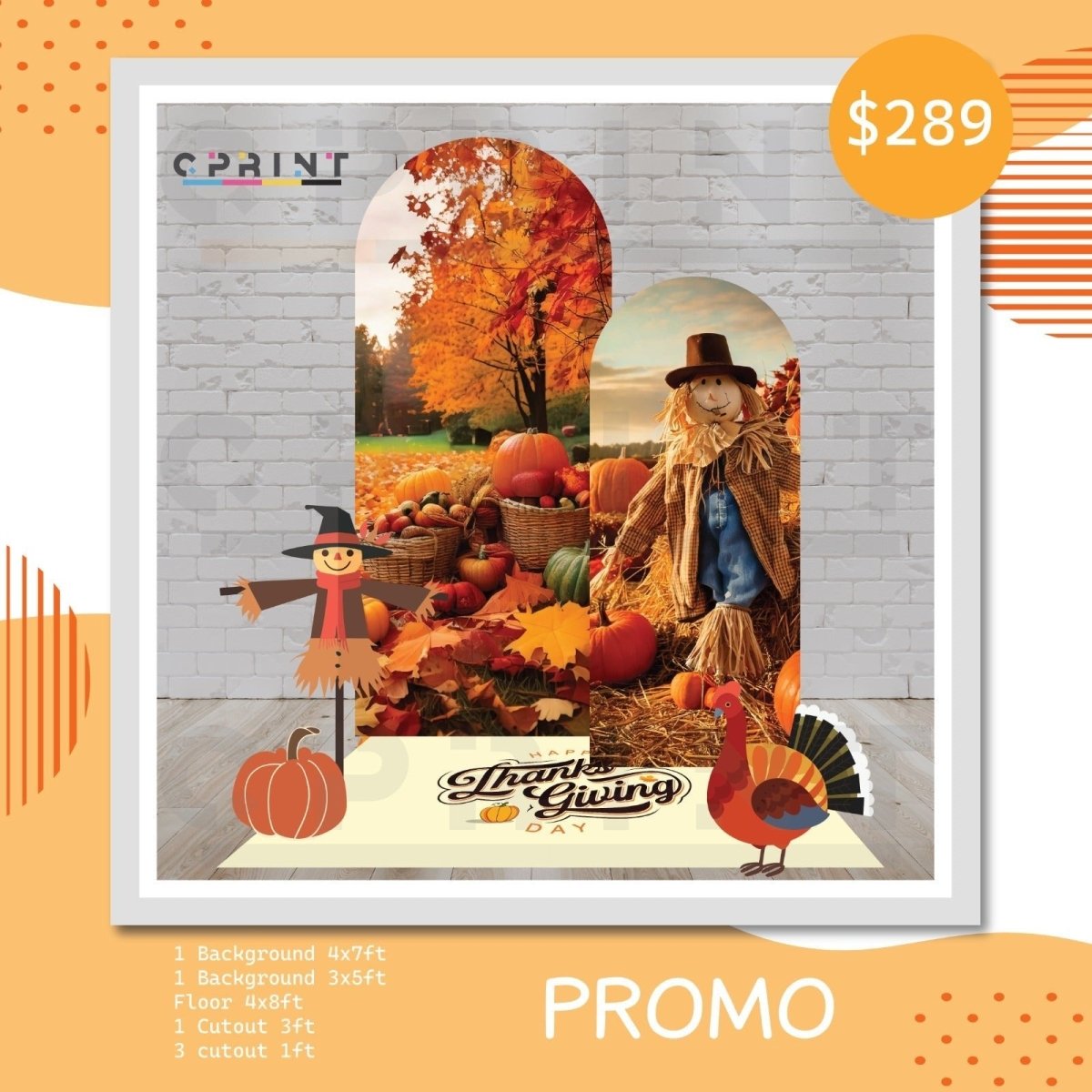 Thanksgiving Party Bundle Design - FestiUSA