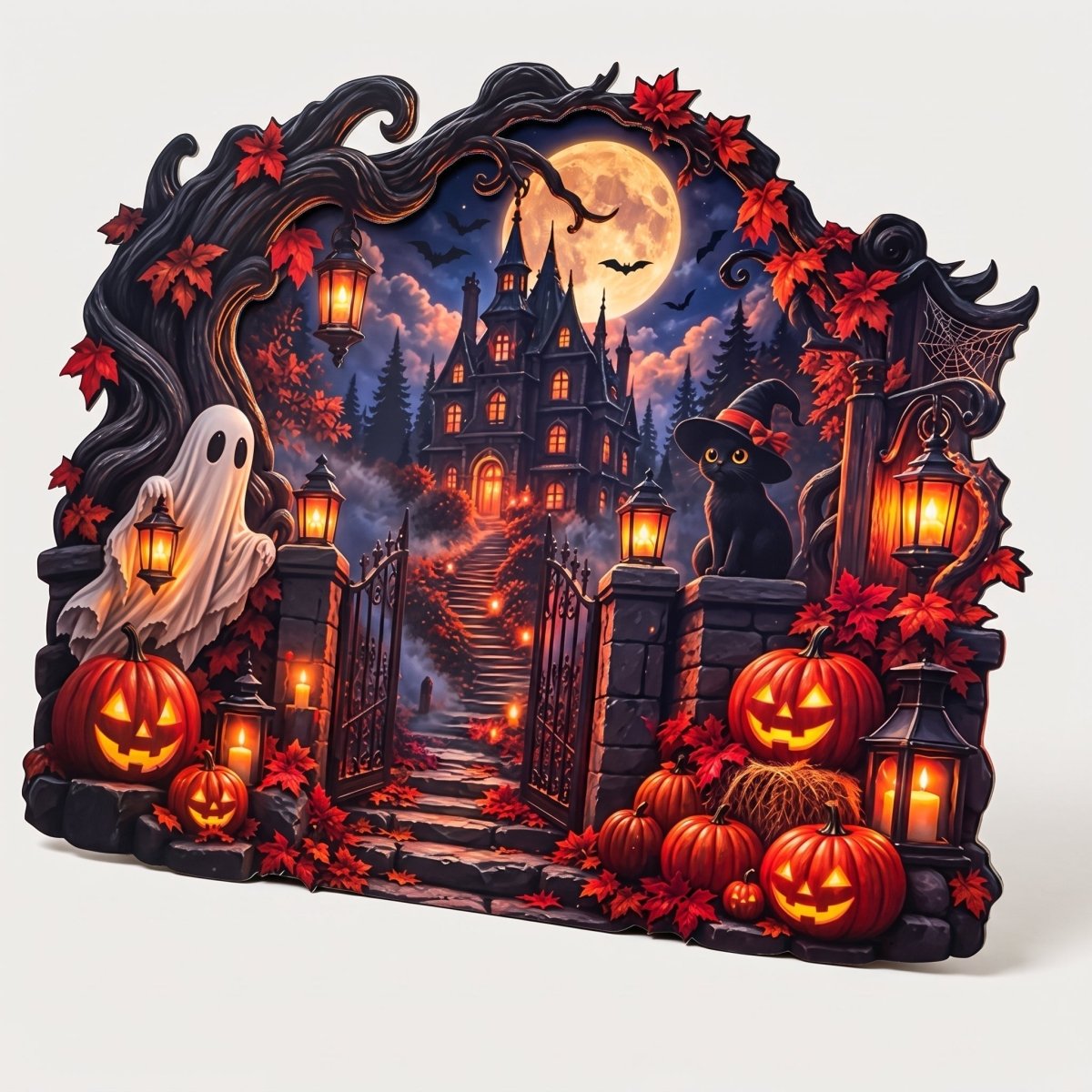 The Halloween Studio Backdrop - FestiUSA