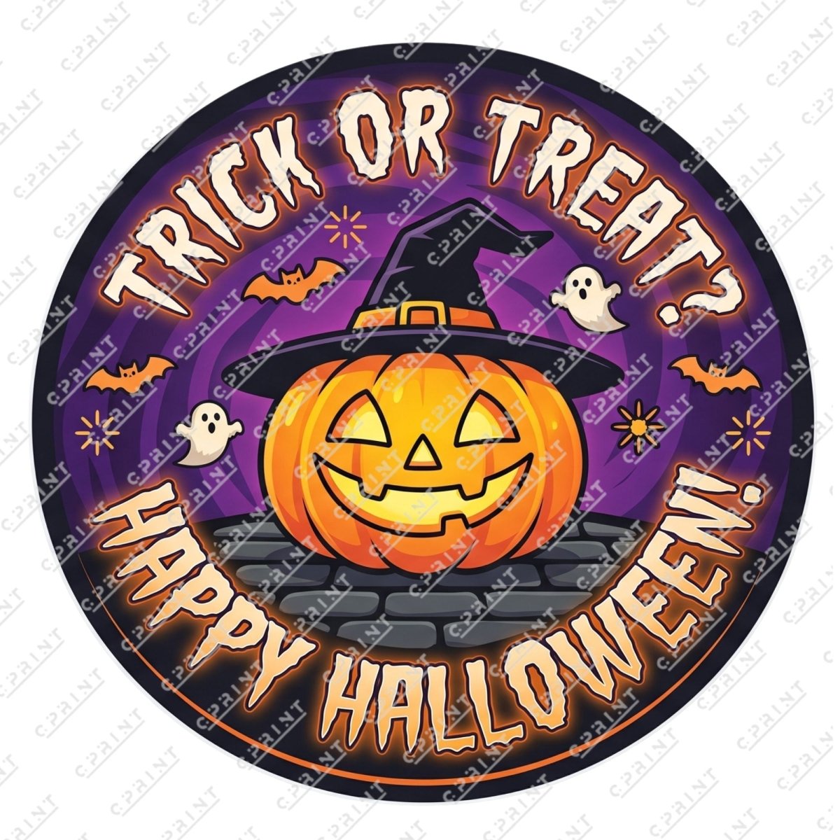 The Halloween Studio Printed Party Floor Decals for Event - FestiUSA