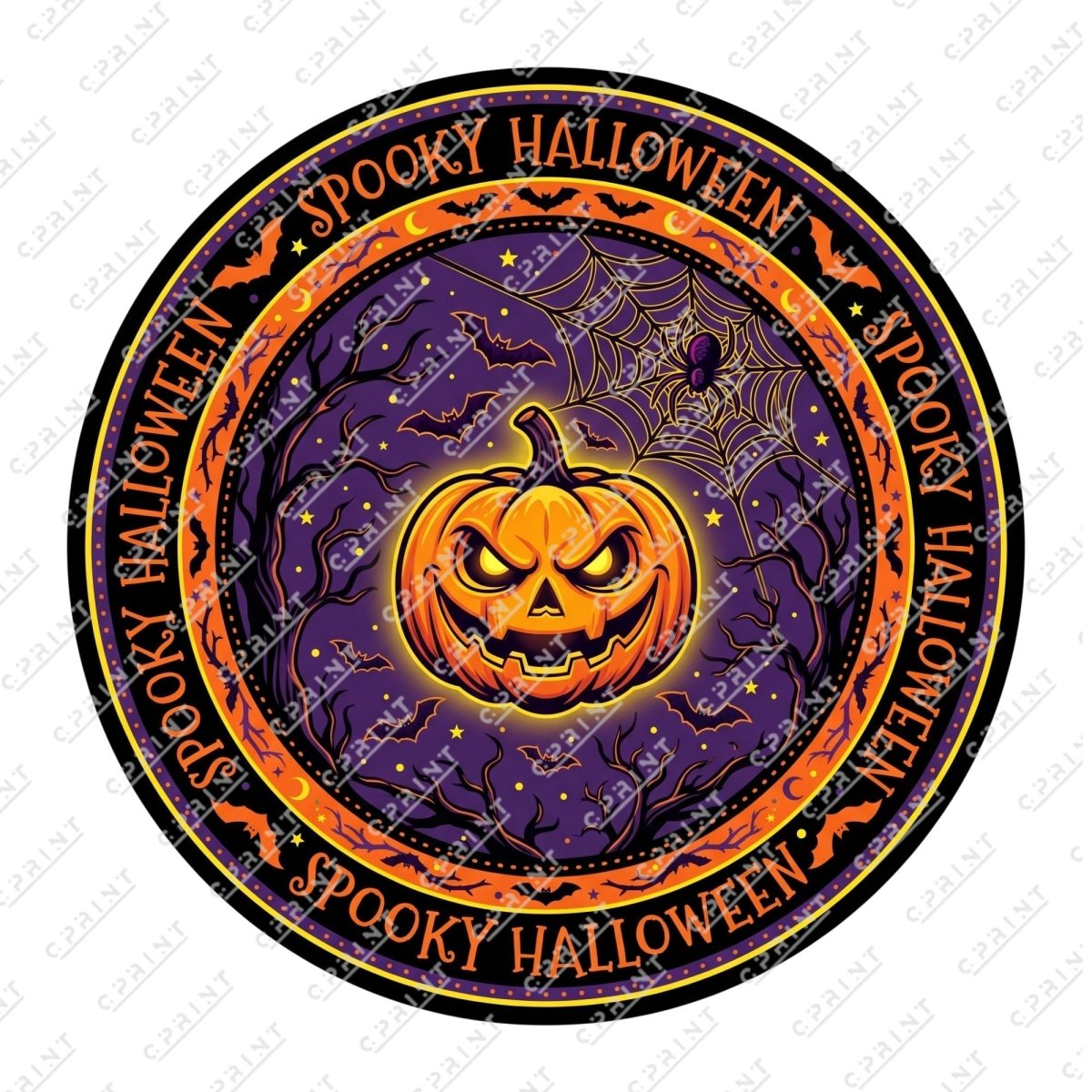 The Halloween Studio Printed Party Floor Decals for Event - FestiUSA