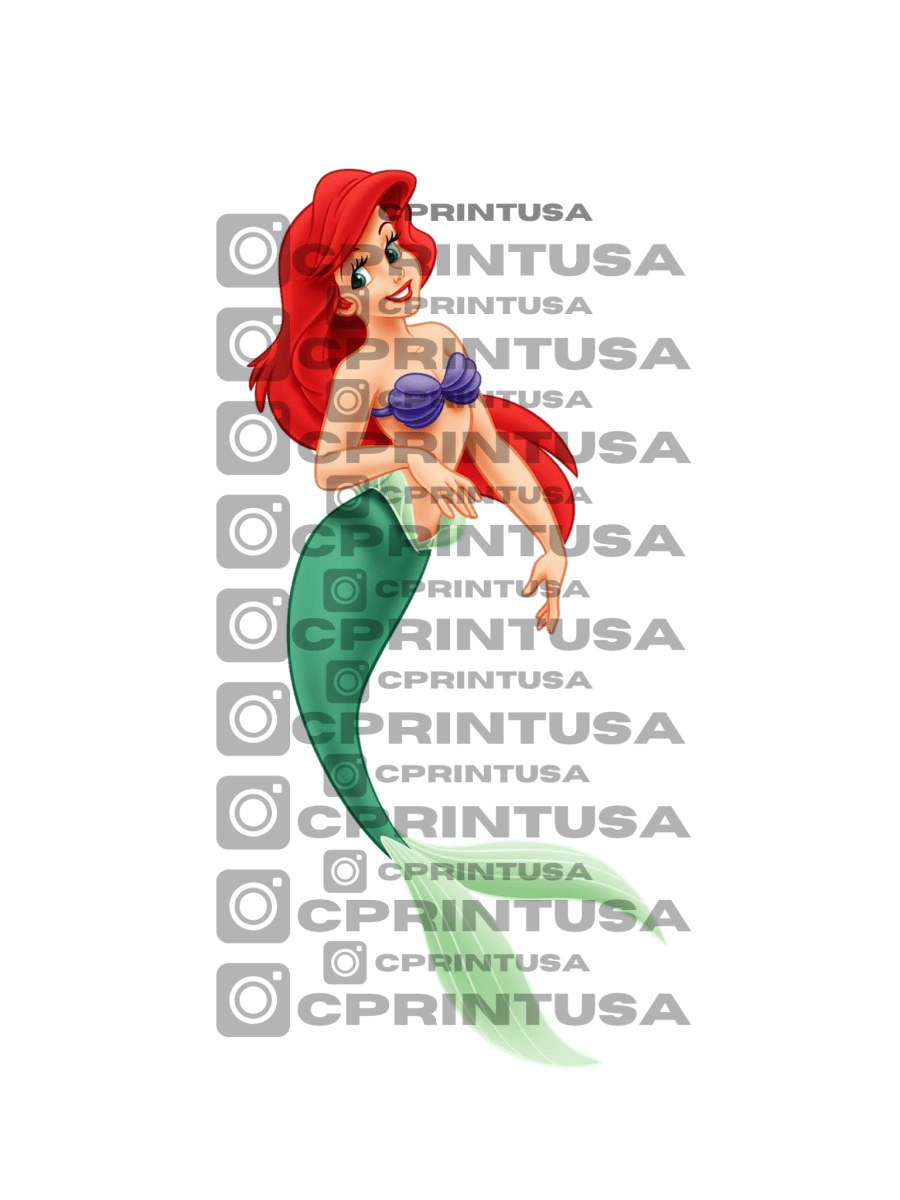 THE LITTLE MERMAID CUT OUT - FestiUSA
