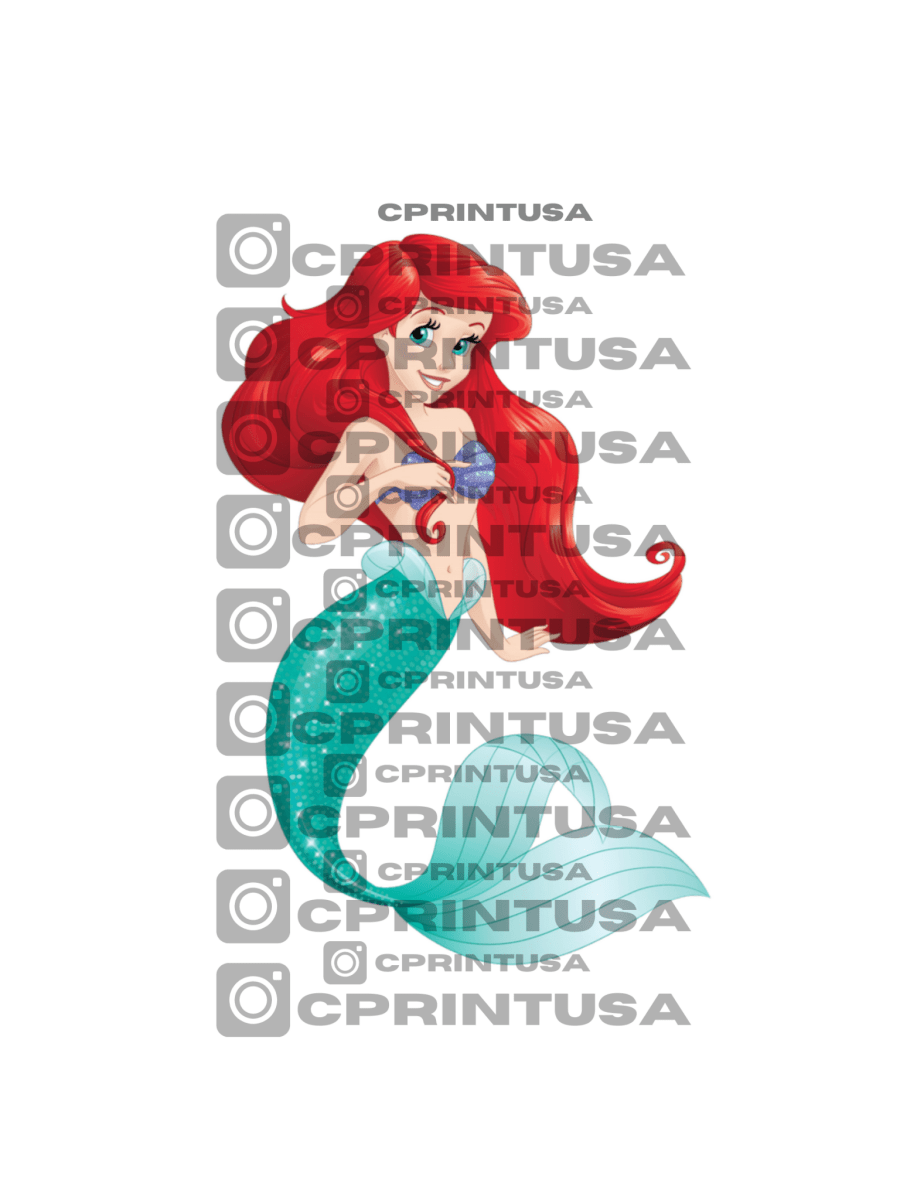 THE LITTLE MERMAID CUT OUT - FestiUSA