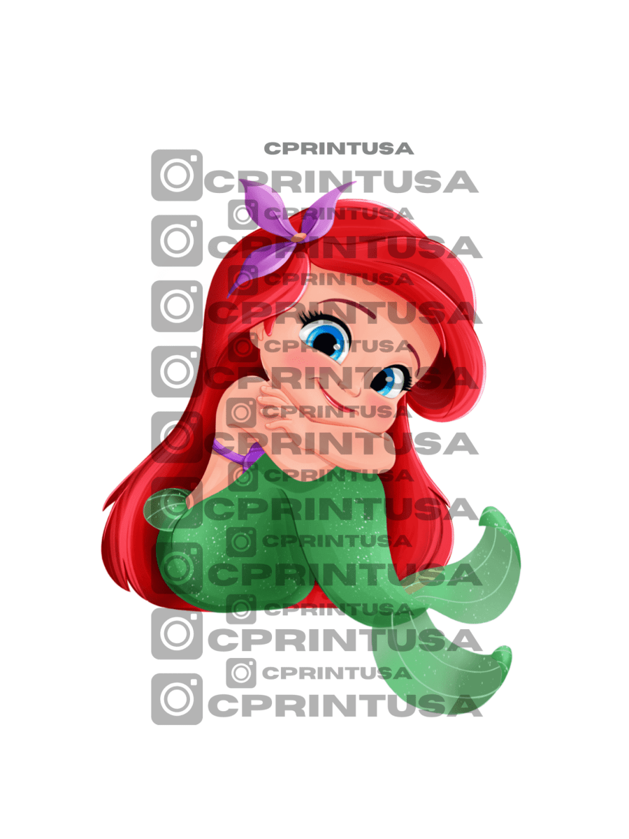 THE LITTLE MERMAID CUT OUT - FestiUSA