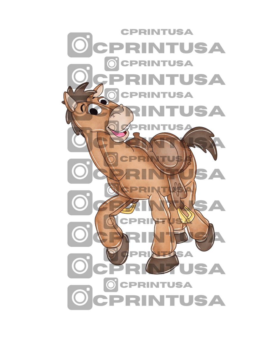 TOY STORY BULLSEYE WATERCOLOR CUT OUT - FestiUSA