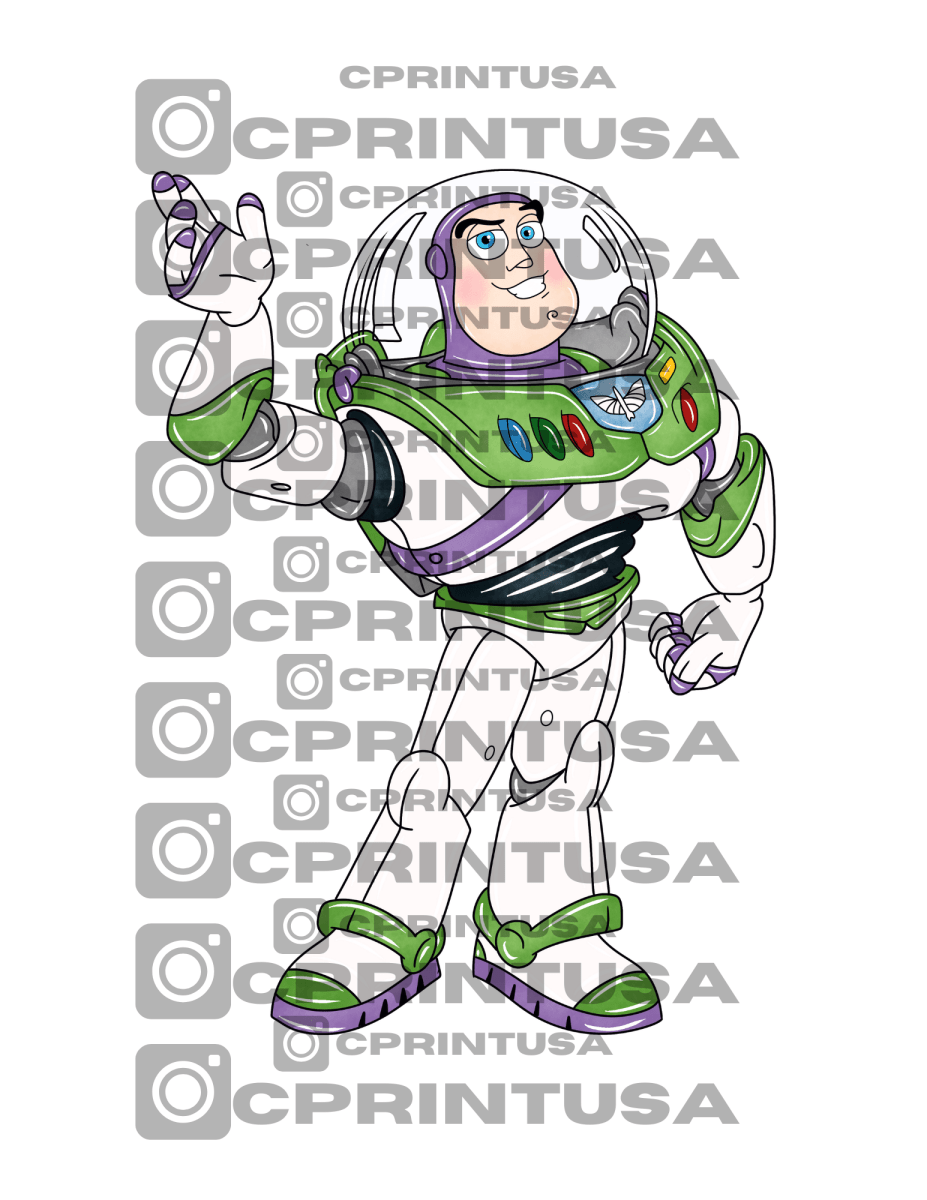 TOY STORY BUZZ WATERCOLOR CUT OUT - FestiUSA