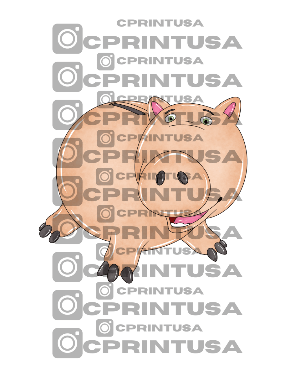 TOY STORY HAM WATERCOLOR CUT OUT - FestiUSA