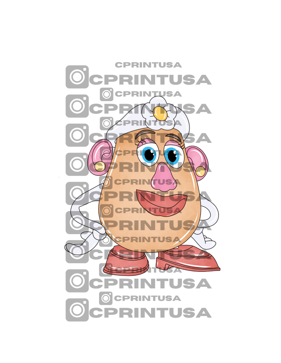 TOY STORY MRS. POTATOE WATERCOLOR CUT OUT - FestiUSA