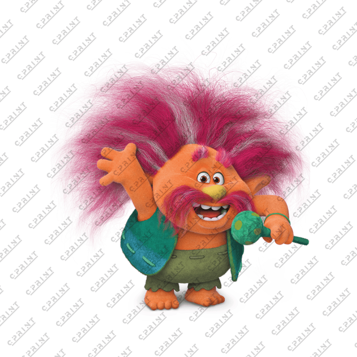 Trolls Character King Peppy - FestiUSA