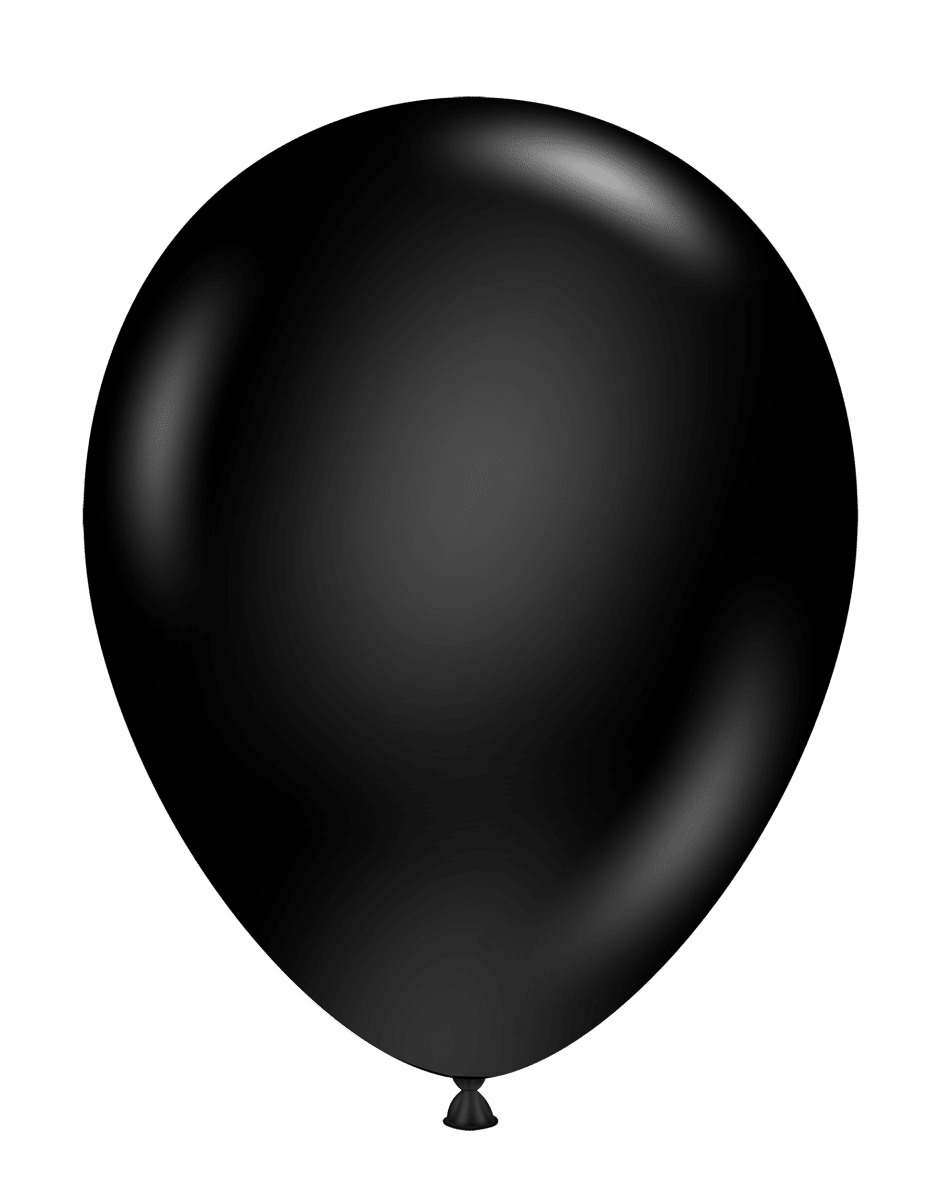 TUFTEX | Designer Balloon Black - 11 in. - FestiUSA