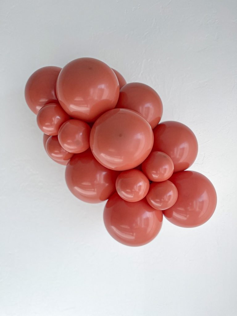TUFTEX | Designer Balloon Burnt Orange - 17 in. - FestiUSA